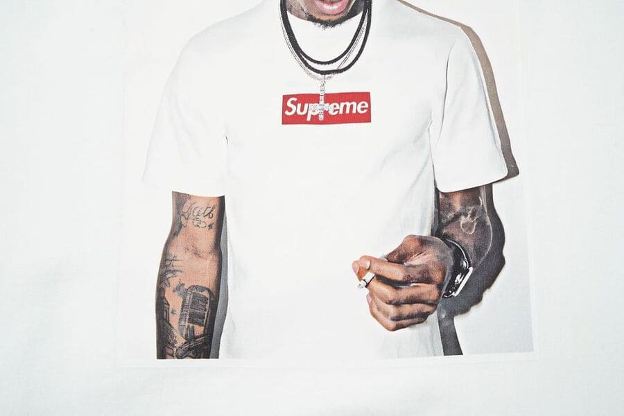 Supreme NBA Youngboy White T-shirt