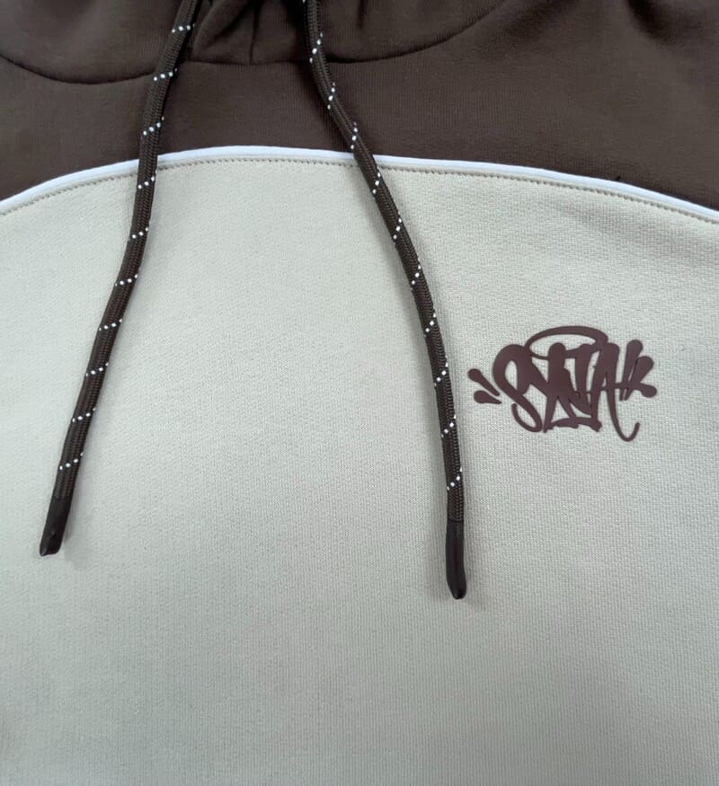 Synaworld Pipe Hoodie & Shorts Set Beige