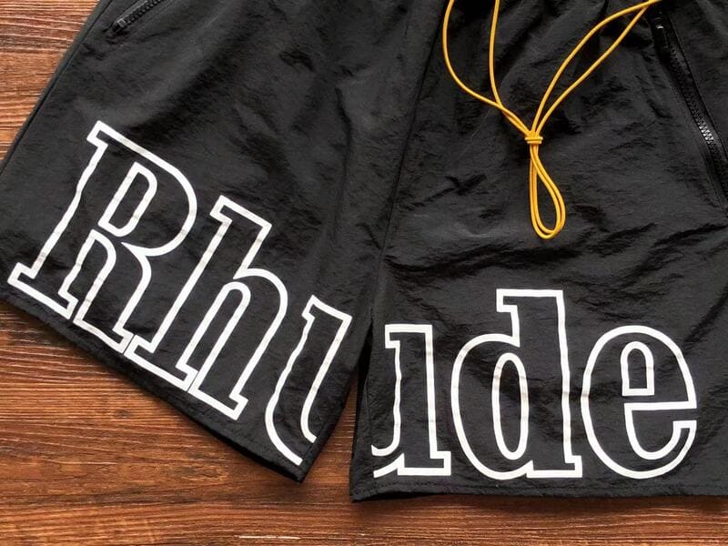 Rhude Logo Shorts 'Black'