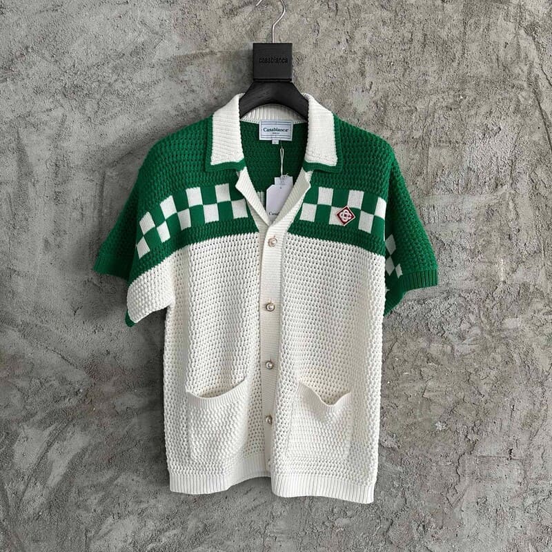 Casablanca Crochet Set White/Green