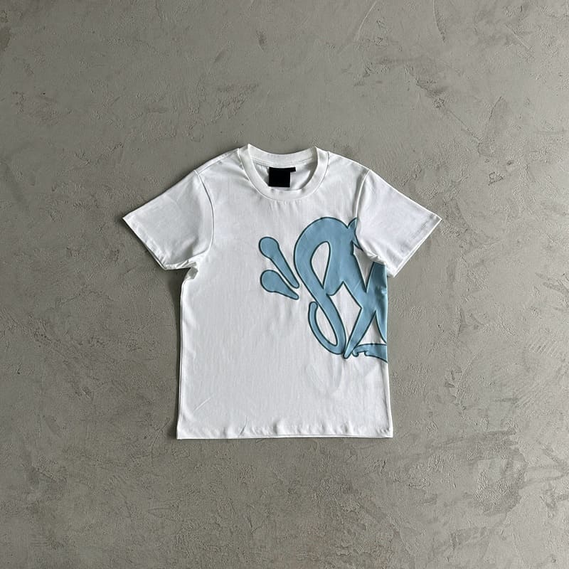 Synaworld White Blue Shorts Set