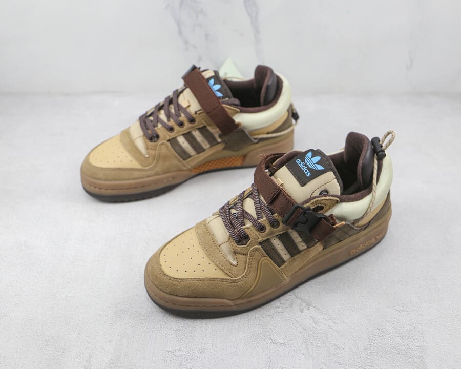 Bad Bunny x Adidas Forum Buckle Low Coffee