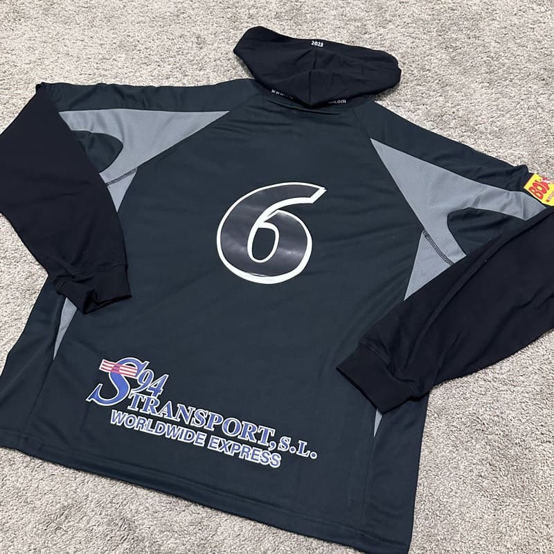 Supreme Hooded Soccer Set Black