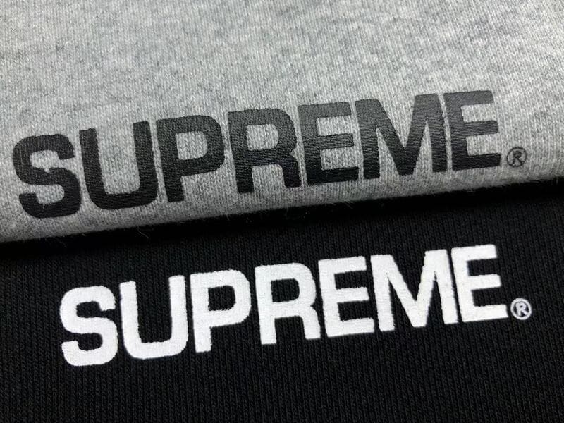 Supreme Immortal Heather Black Sweatshirt