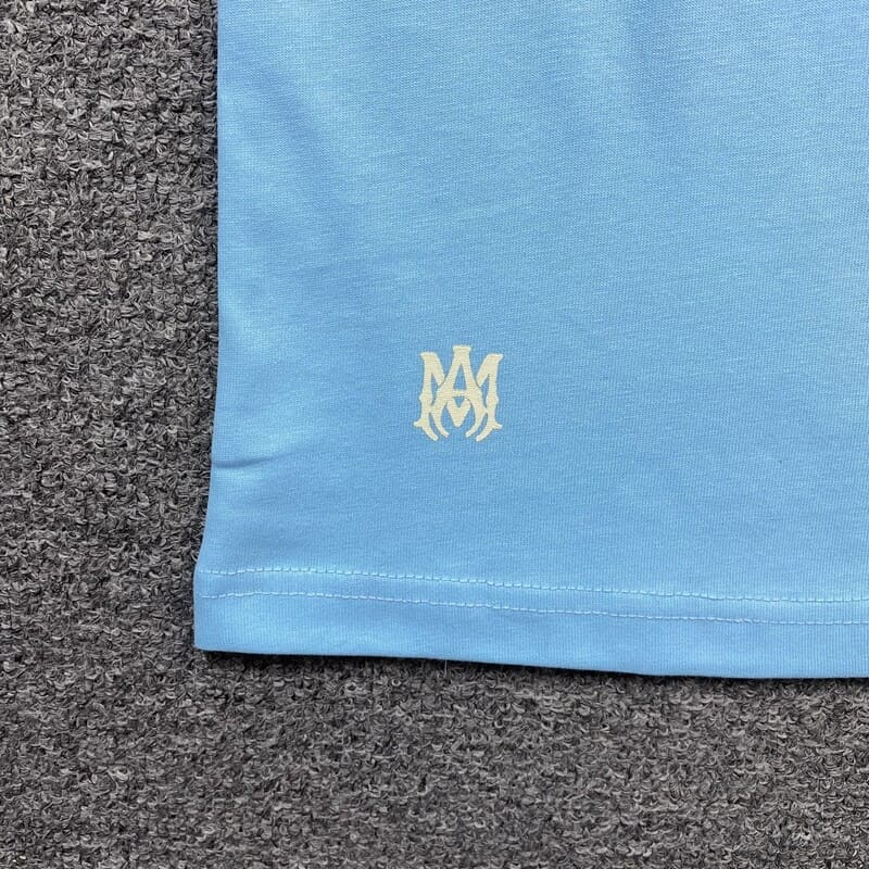 Amiri Blue Hockey Skater T-Shirt
