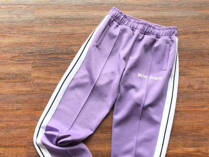 Palm Angels Logo Tracksuit Lilac Set