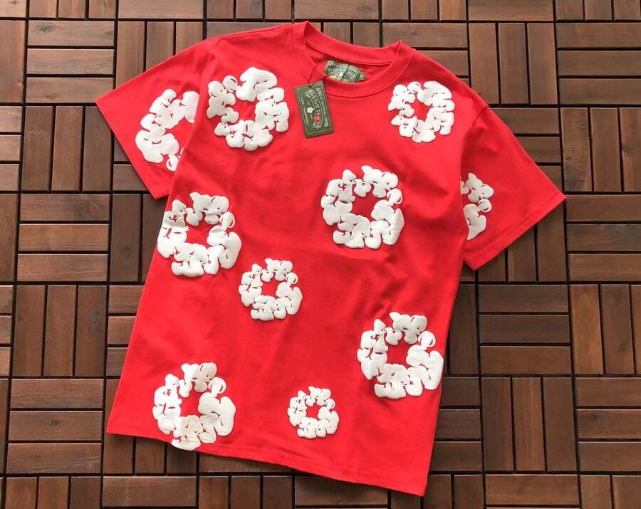 Denim Tears Red T-shirt