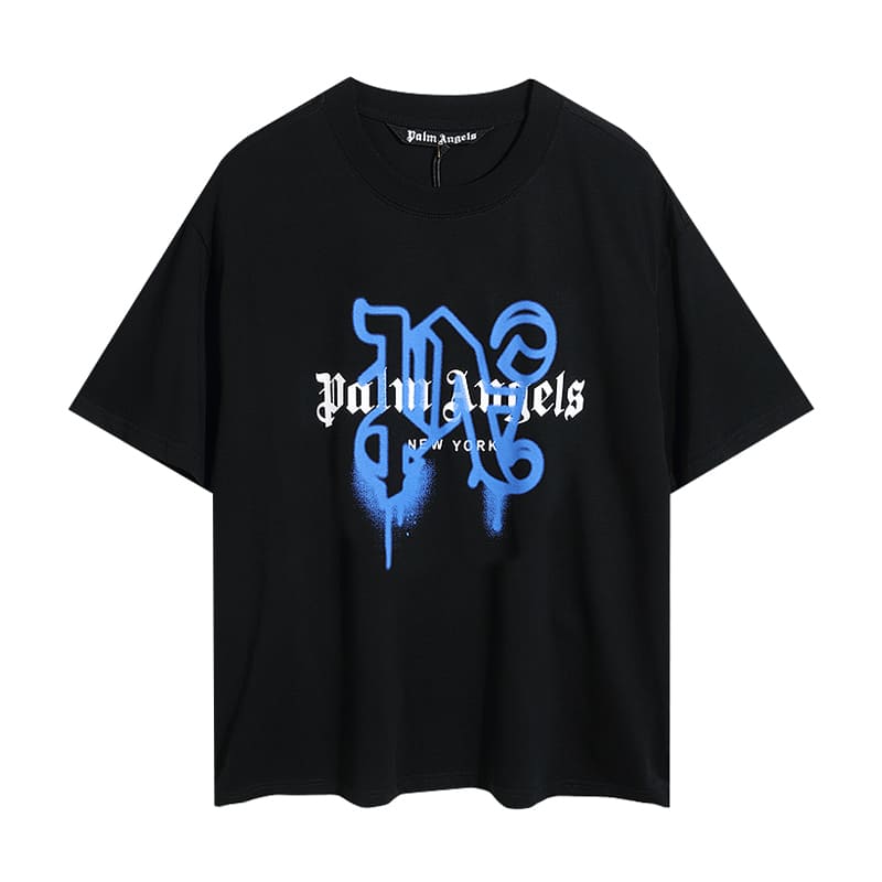Palm Angels New York Spray Logo Oversized T-shirt