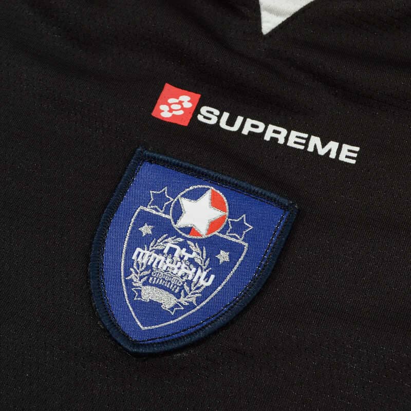 Supreme Crest Soccer Jersey Black