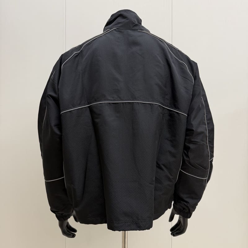 Supreme Reflective Piping Black Jacket