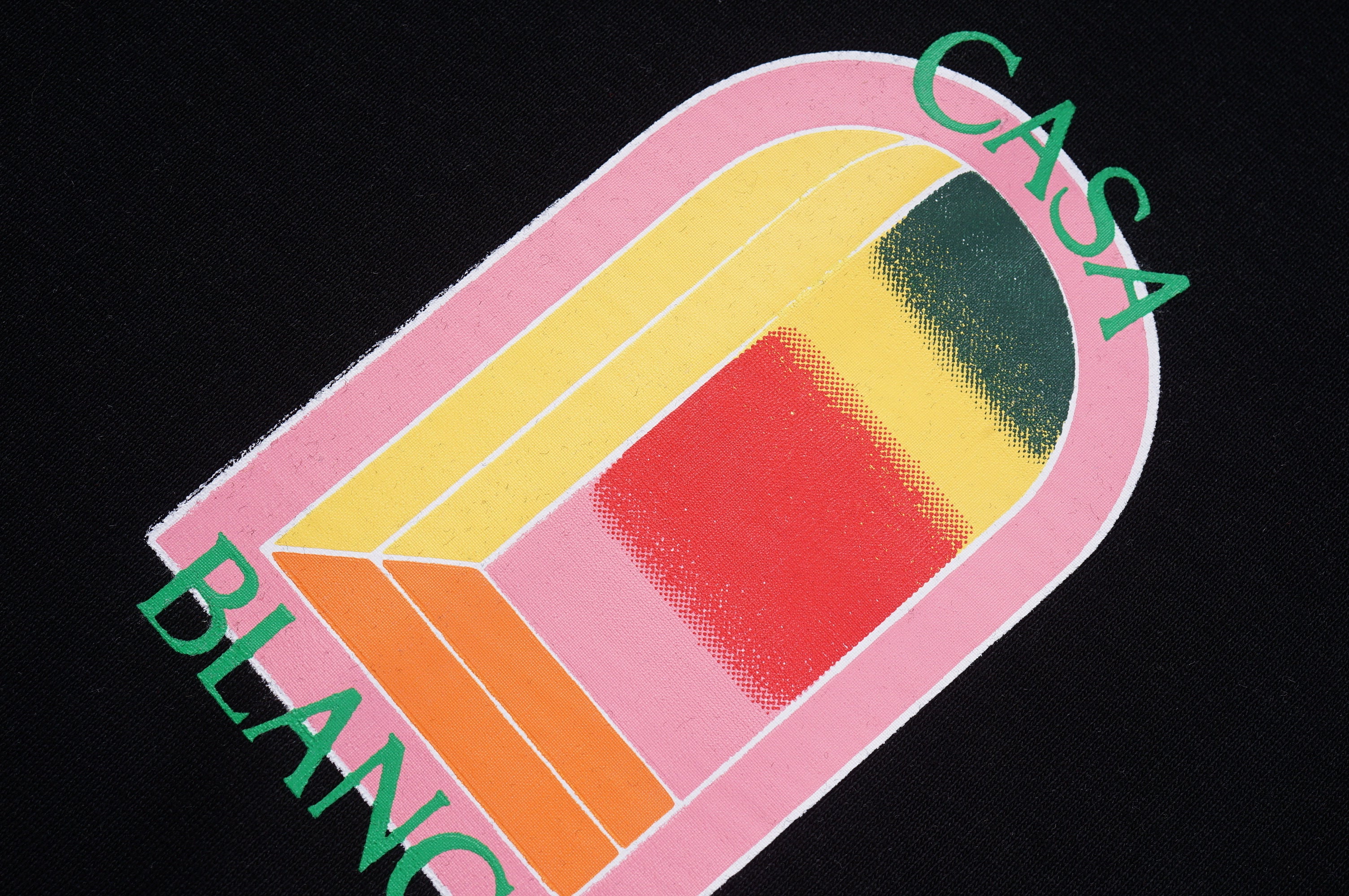 Camiseta Casablanca Gradient Arch Logo Printed