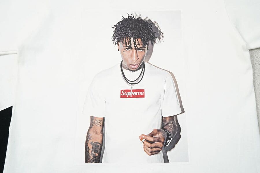 Supreme NBA Youngboy White T-shirt