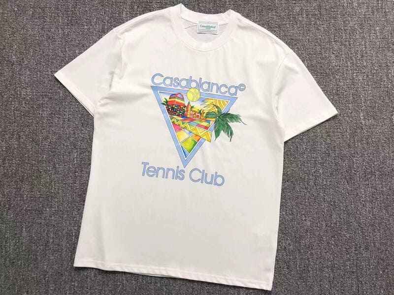 Casablanca Afro Cubism Tennis Club T-Shirt