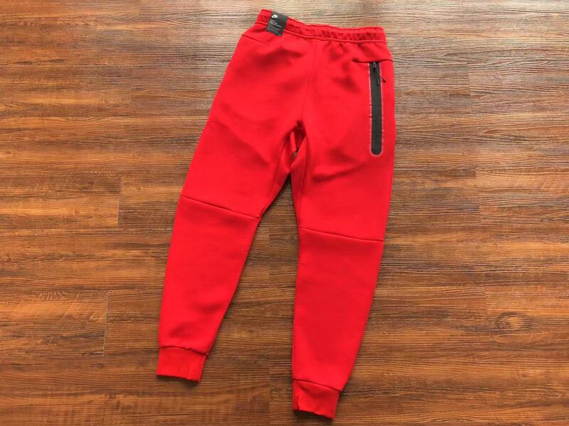 Nike Red Tech Fleece Pants