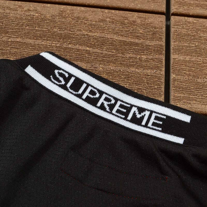 Supreme Crest Soccer Jersey Black