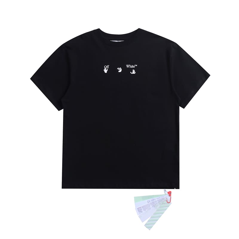 Off-White Peace Worldwide Black T-Shirt