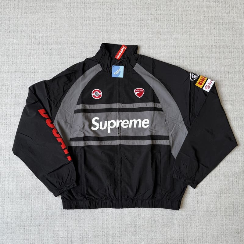 Supreme x Ducati Black Jacket