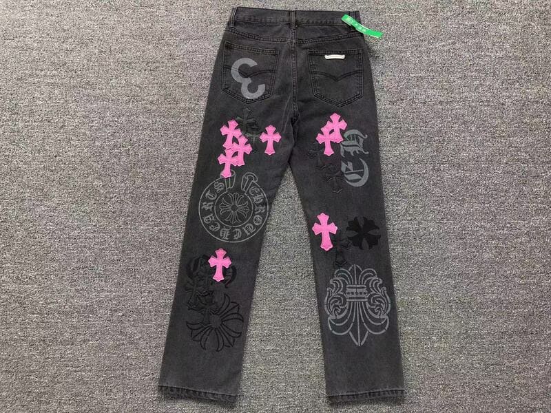 Chrome Hearts Purple Box Jeans