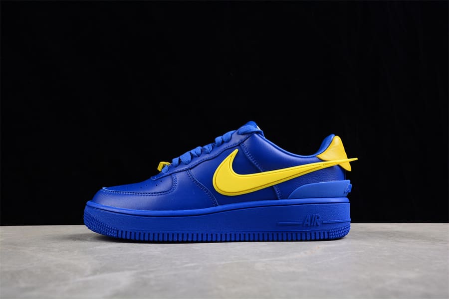 Ambush x Nike Air Force 1 Low Game Royal and Vivid Sulfur