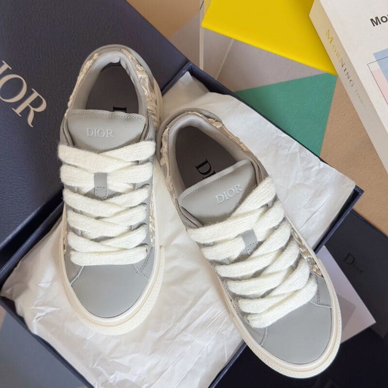 Dior B33 Oblique Gray Cream