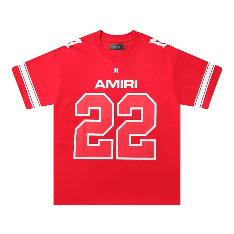 Amiri 22 SKATER T-Shirt Red