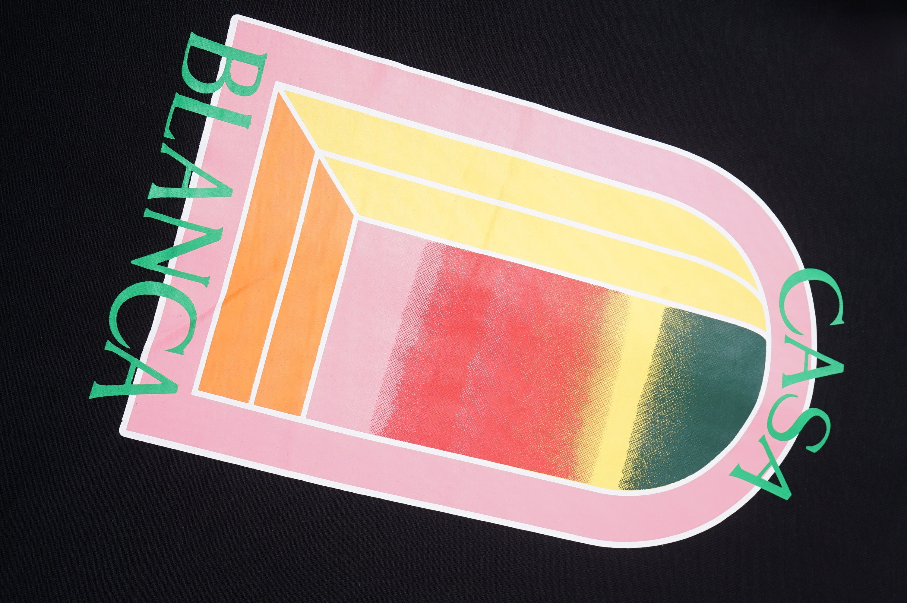 Camiseta Casablanca Gradient Arch Logo Printed