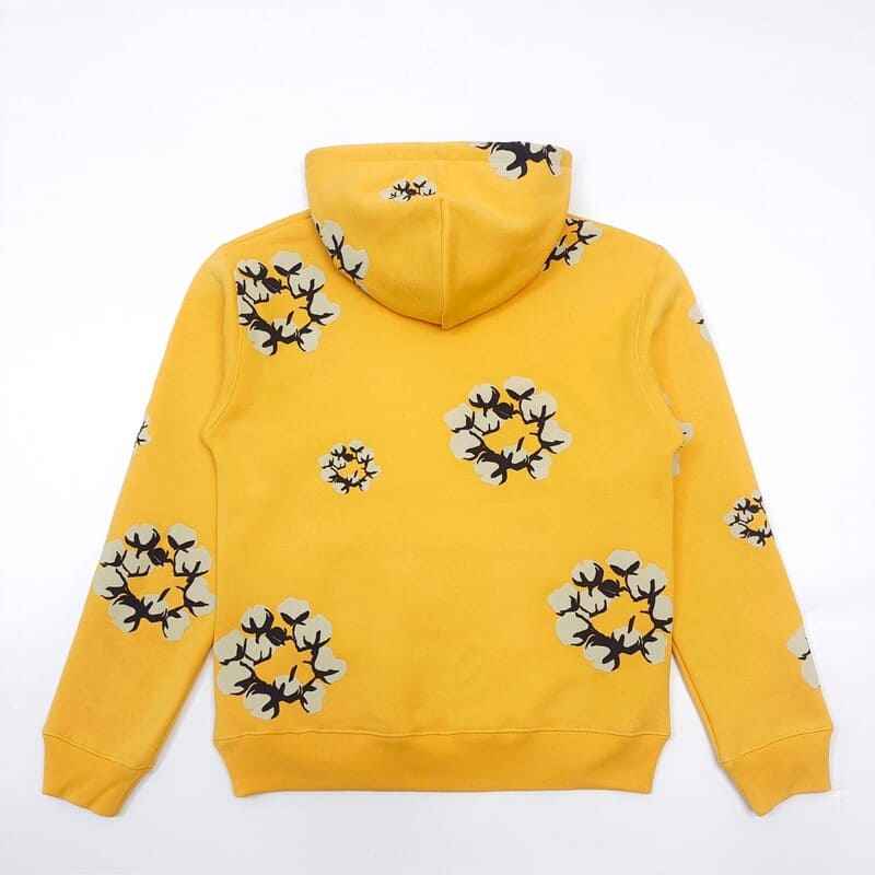 Denim Tears x CPFM Wreath Yellow Hoodie