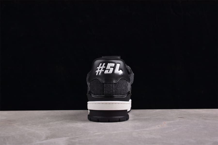 Louis Vuitton LV Trainer Black Damier 3D Denim