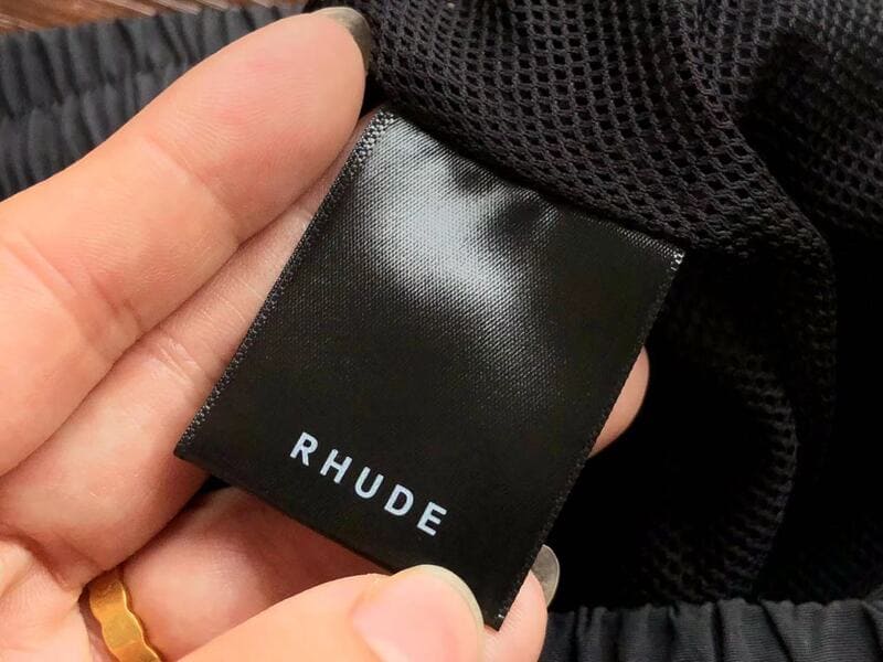 Rhude Logo Shorts 'Black'