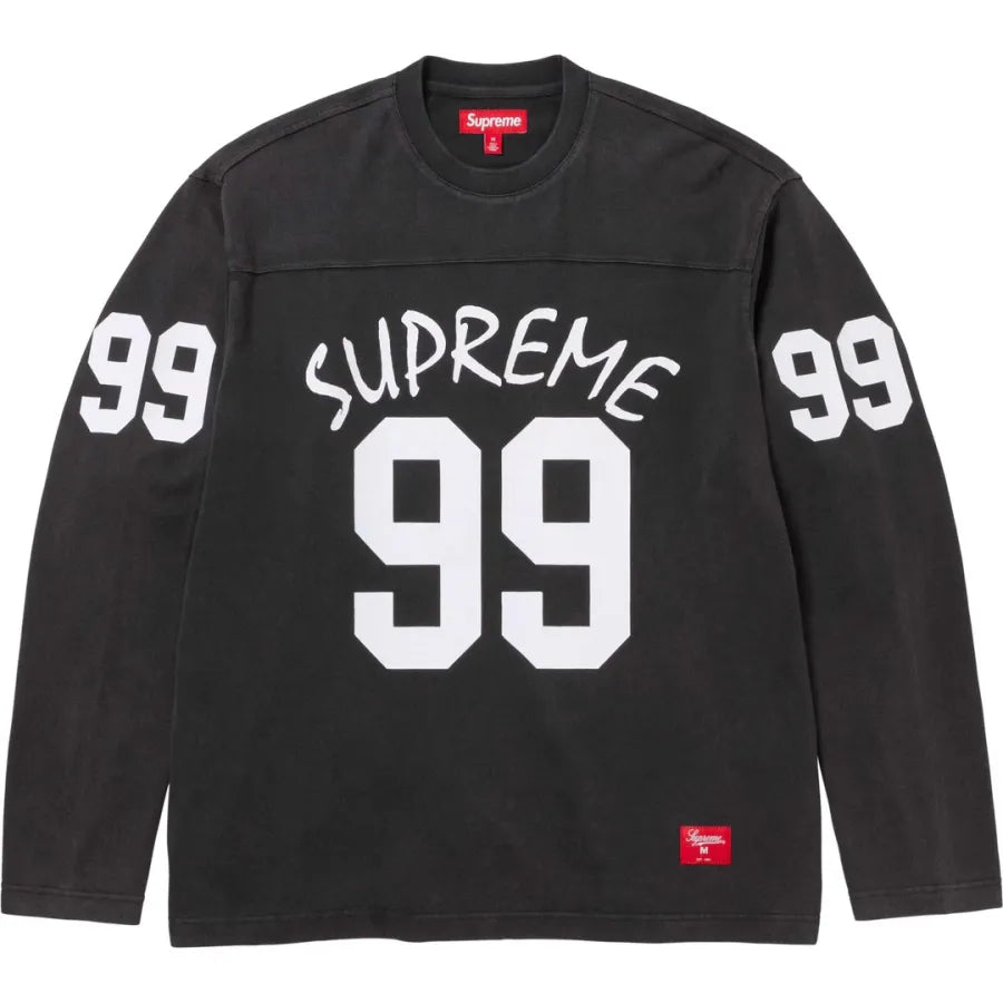 Supreme 99 L/S Football Shirt Black