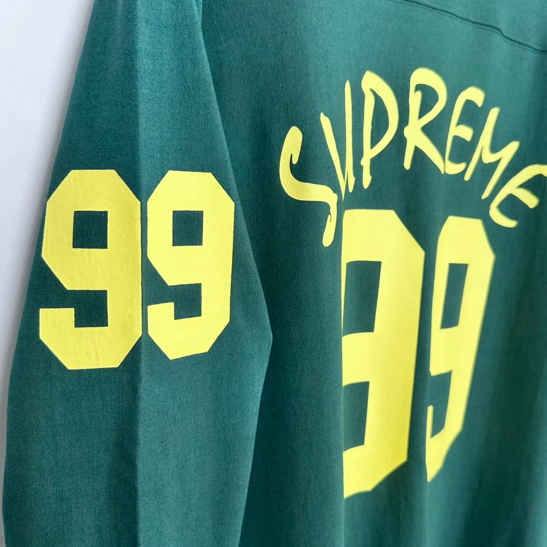 Supreme 99 L/S Football Shirt Green