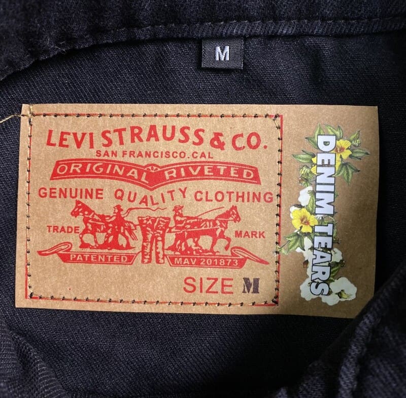 Denim Tears x Levi's Black Jacket